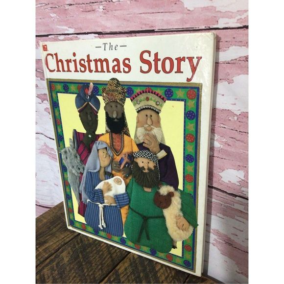 1994 The Christmas Story By The Zigzag Publishing Co. Hardback Book - Picture 6 of 8